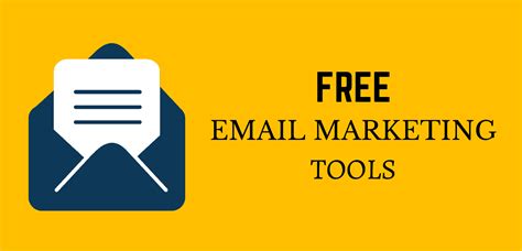email marketing tools free